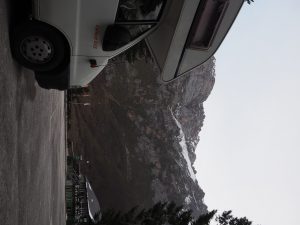 The motorhome by morning!